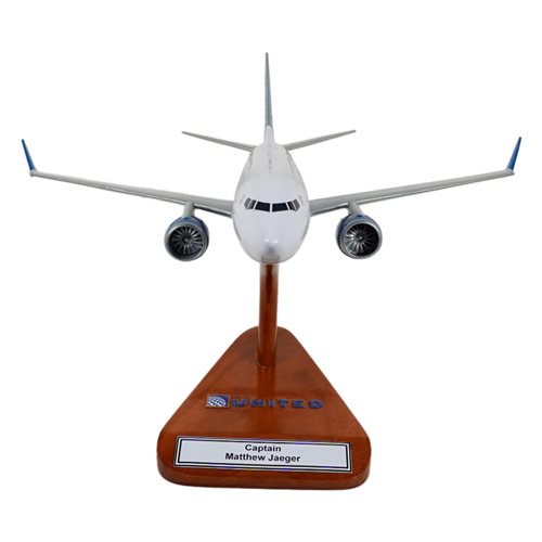 United Airlines B737 Max-8 Custom Aircraft Model - View 3