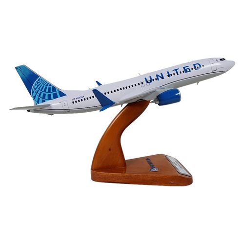 United Airlines B737 Max-8 Custom Aircraft Model - View 4