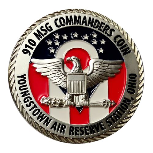 910 MSG Commander Challenge Coin - View 2