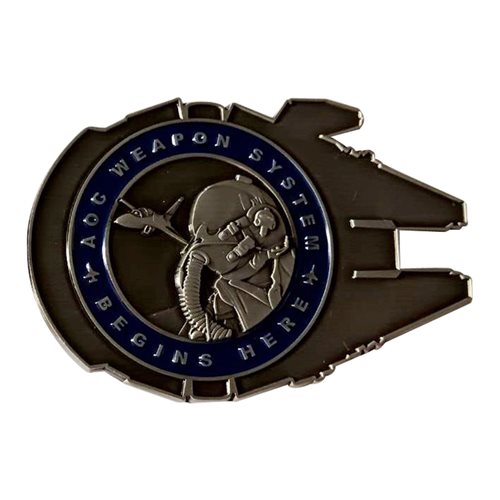 AFLCMC AOC Weapon System Challenge Coin | Air Force Materiel Command Coins