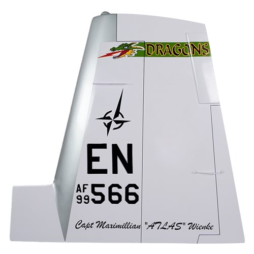 459 FTS T-6 Airplane Tail Flash  - View 2