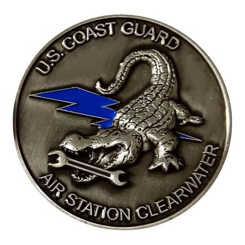 AS Clearwater Eagle Eye Challenge Coin  - View 2