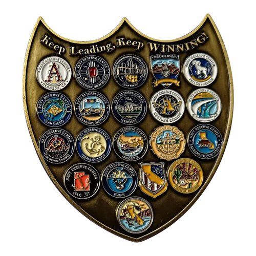 CNAFR Capt Boland RET Challenge Coin - View 2