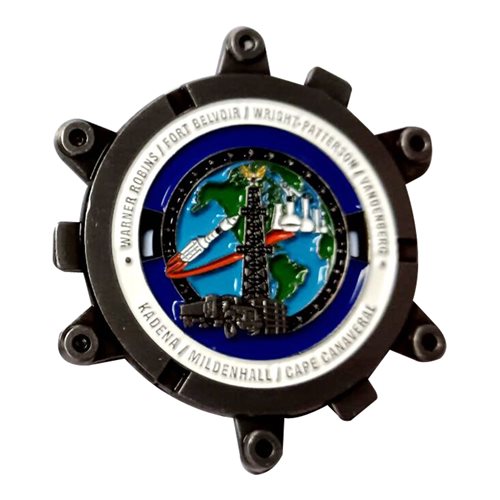 Air Force Petroleum Office Challenge Coin - View 2