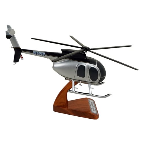 Hughes 500 Custom Helicopter Model - View 5