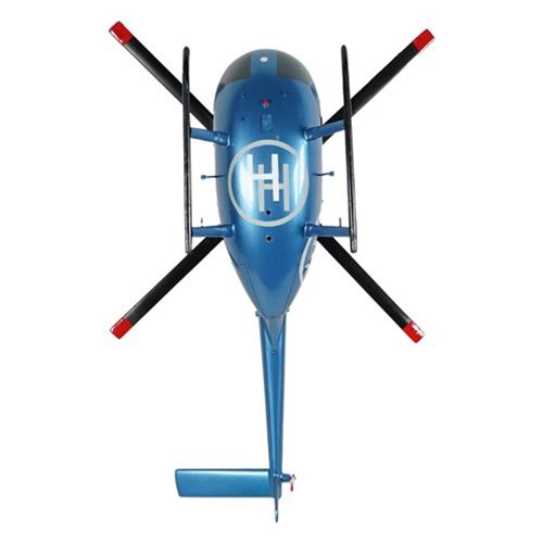 Hughes 500 Custom Helicopter Model - View 9