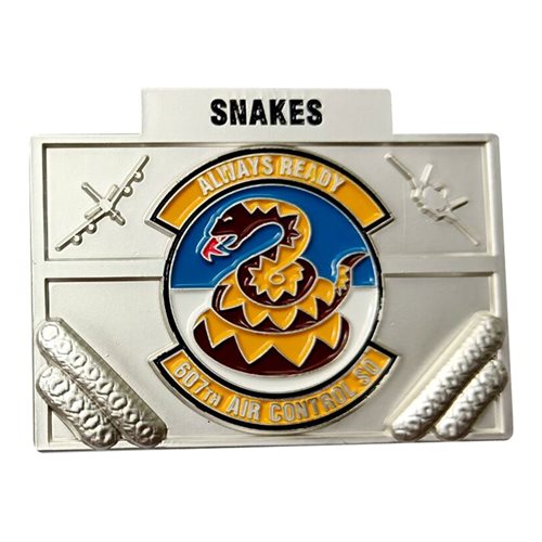 607 ACS Venom Control Snakes Challenge Coin - View 2