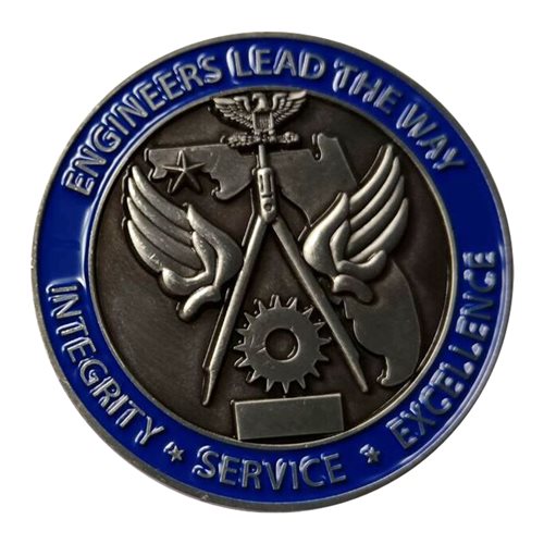 96 CEG Commander Challenge Coin - View 2