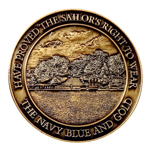 US Naval Academy Memorial 2 Challenge Coin - View 2