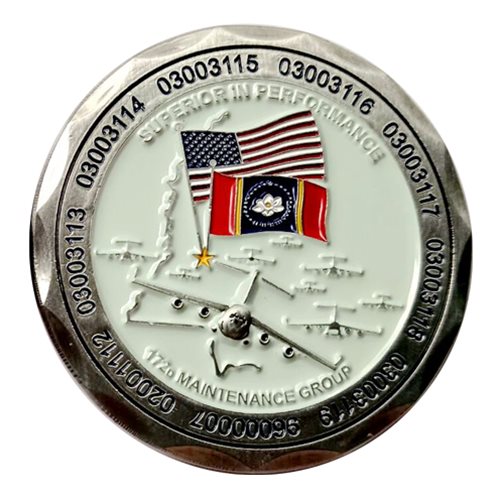 172 MXG Challenge Coin - View 2