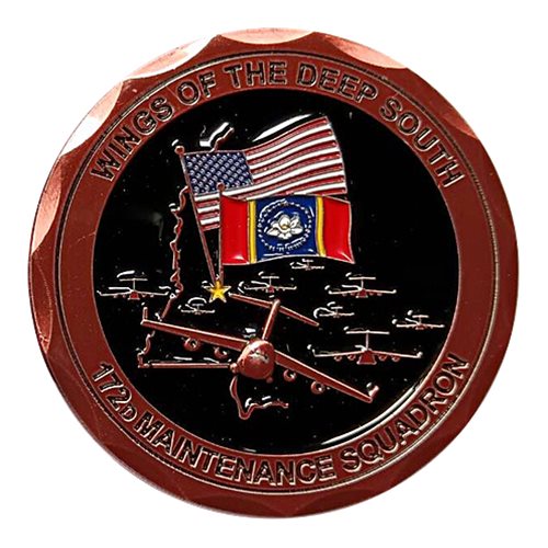 172 MXS Challenge Coin - View 2