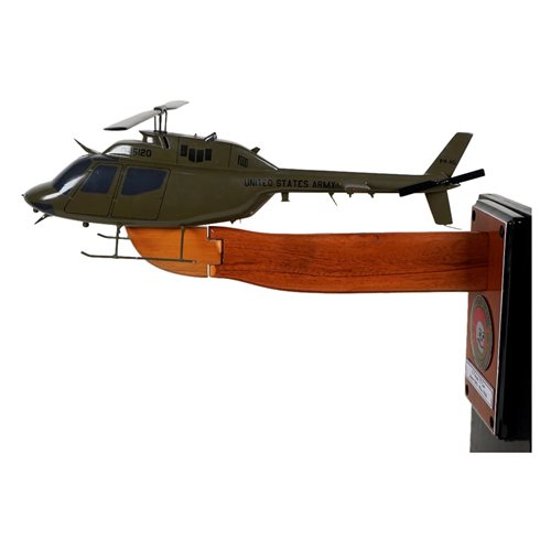 Bell OH-58 Kiowa Helicopter Model - View 3