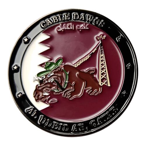 379 ECS Cable Dawgs Challenge Coin