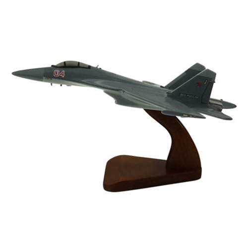 Design Your Own Su-35 Flanker-E Custom Aircraft Model - View 2