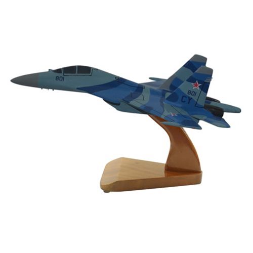 Design Your Own Su-35 Flanker-E Custom Aircraft Model - View 3