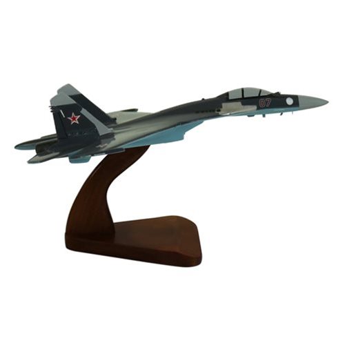 Design Your Own Su-35 Flanker-E Custom Aircraft Model - View 5