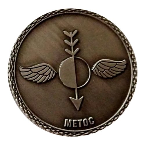 SGOT-N METOC WOLFPACK Challenge Coin - View 2