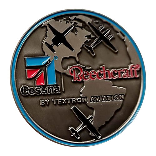 Textron Aviation Tech Pubs Challenge Coin - View 2