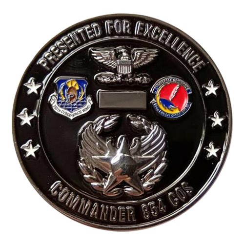 833 COS N-CPT Challenge Coin - View 2