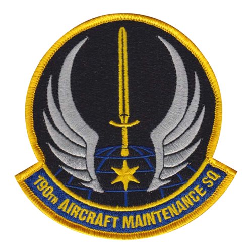 190 AMXS Patch | 190th Aircraft Maintenance Squadron Patches