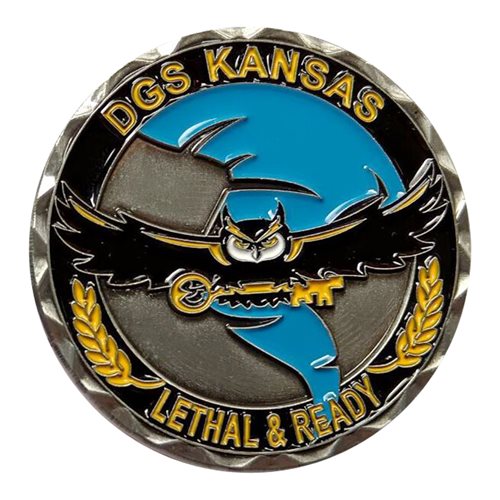 161 IS Lethal & Ready Challenge Coin - View 2