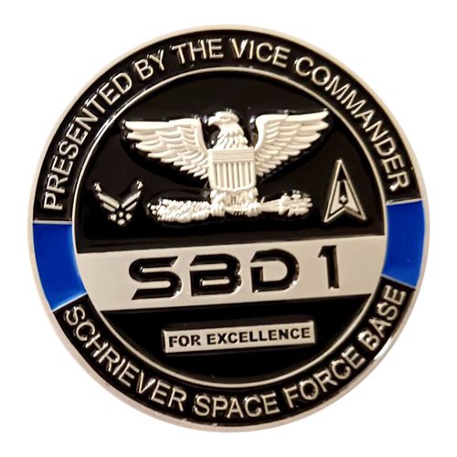 SBD 1 Commander Challenge Coin - View 2