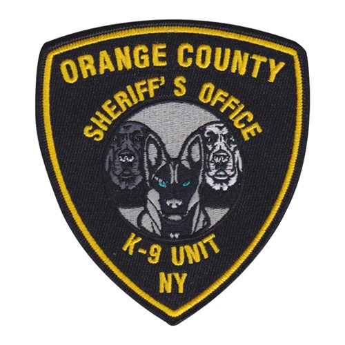 Orange County Sheriff's Office K-9 Gold Patch