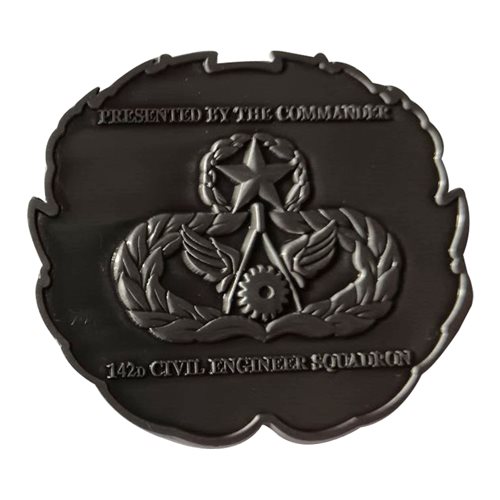 142 CES Commander Challenge Coin - View 2