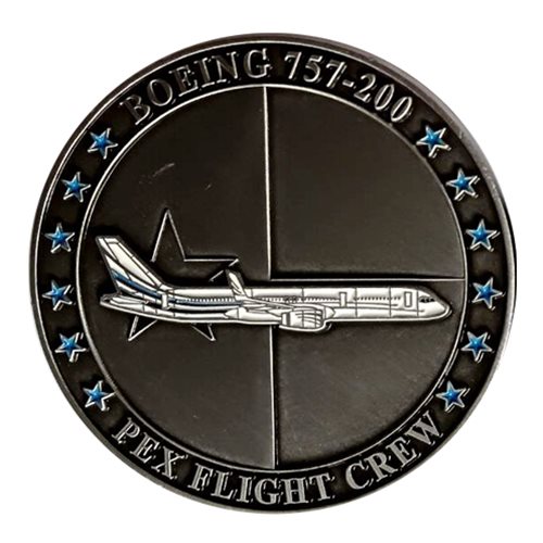 Boeing 757-200 Pex Dallas Challenge Coin