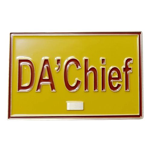 142 CES Dachief  Challenge Coin