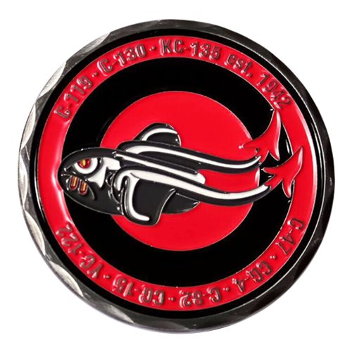 50 ARS Red Devils Challenge Coin - View 2