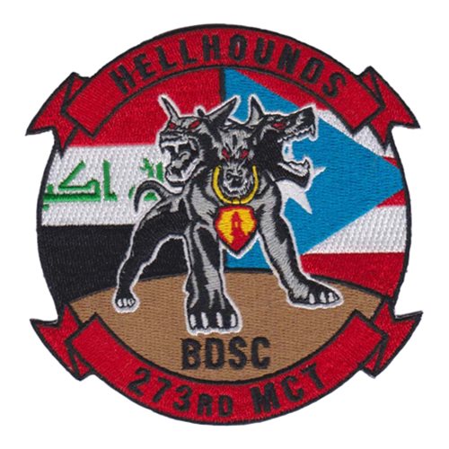 273 MCT Hellhounds BDSC Patch