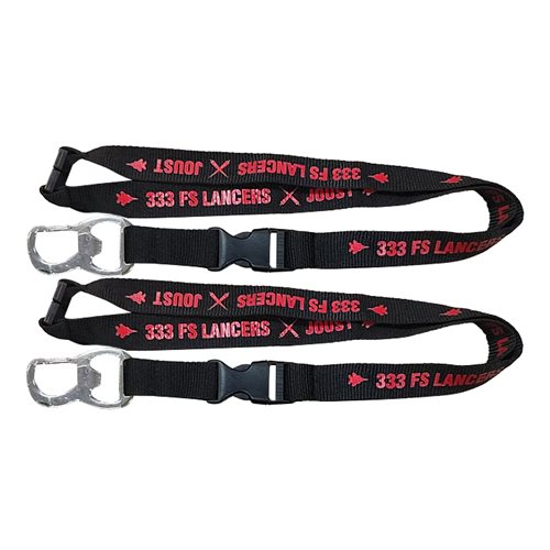 333 FS Lanyard with Bottle Opener | 333rd Fighter Squadron