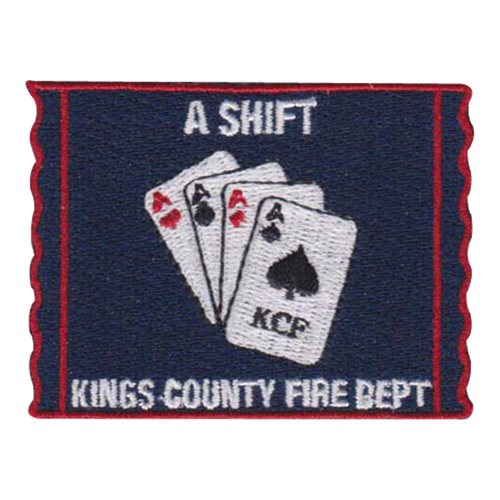 Kings County Fire Department Aces Patch