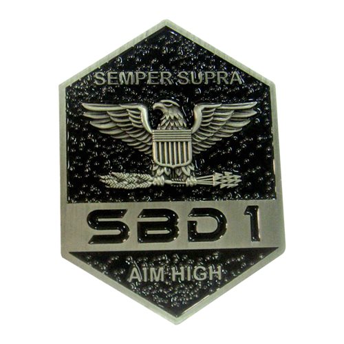 Space Base Delta 1 Command Coin - View 2