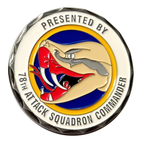 78 ATKS Snake Commander Challenge Coin - View 2