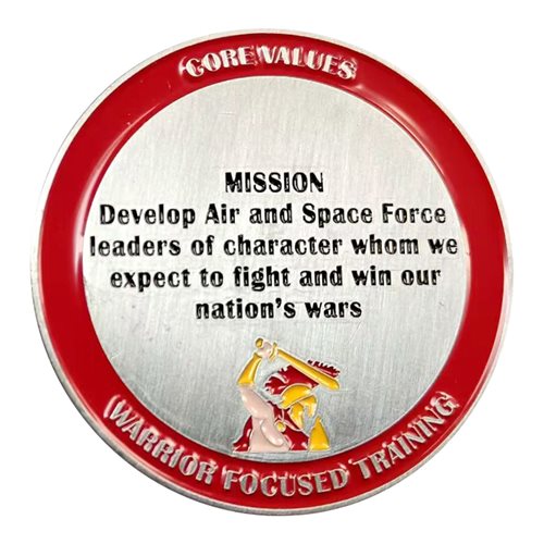 AFROTC Det 17 Trojan Warriors Commander Challenge Coin - View 2