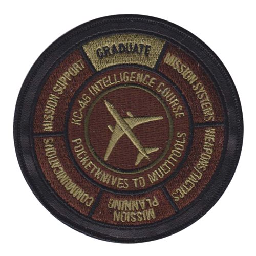 157 OSS Graduate OCP Patch with Leather Border