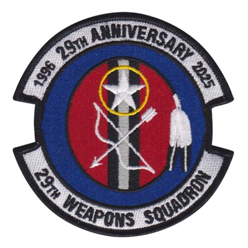 29 WPS 29th Anniversary Patch | 29th Weapons Squadron