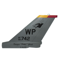 80 FS F-16C Falcon Custom Airplane Tail Flash