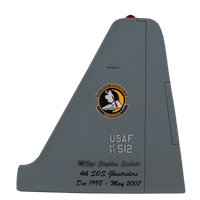 4 SOS C-130 Airplane Tail Flash