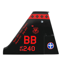 1 RS T-38 Airplane Tail Flash 