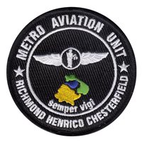 Virginia Police Metro Aviation Unit Patch