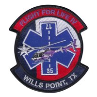 Wills Point Texas Flight For Life IV Patch