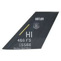 466 FS F-35A Airplane Tail Flash