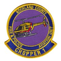 Rockland County Sheriff Chopper 1 Patch