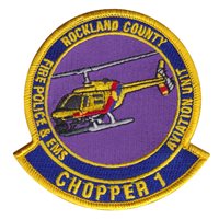 Rockland County EMS Sheriff Chopper 1 Patch