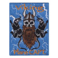 Plain Captain Viking Patch