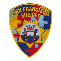 San Francisco Sheriff's Department Autism Awareness Month Patch