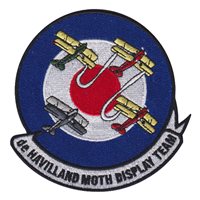 De Havilland Moth Display Team Patch